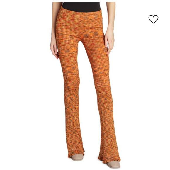 ACNE STUDIOS Kannis Rib Knit Pants Sz S